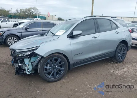 2024 Chevrolet Equinox Fwd Rs из США, поврежденный, VIN 3GNAXMEG3RS126363